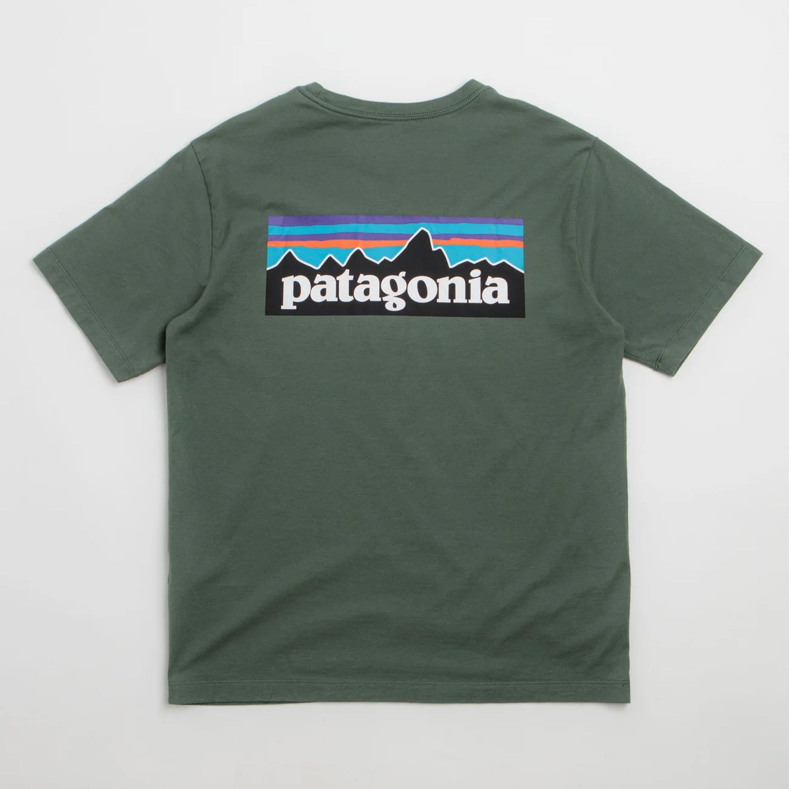 Patagonia P-6 Logo Men's S/S T-Shirt - Canopy Green