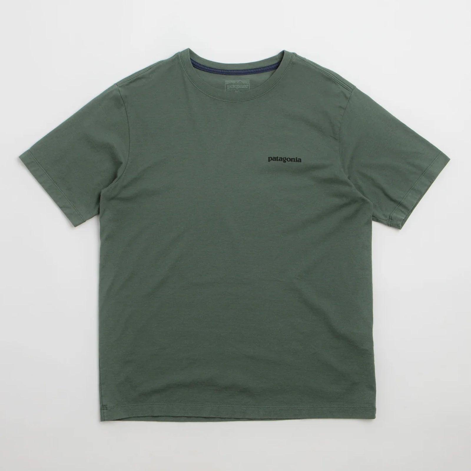 Patagonia P-6 Logo Men's S/S T-Shirt - Canopy Green