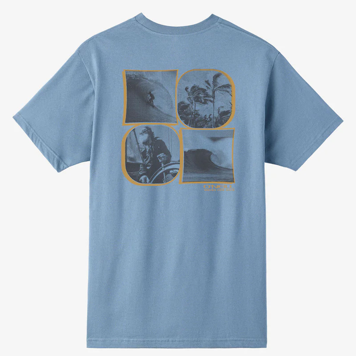 O'Neill The Captain Men's S/S T-Shirt - Blue