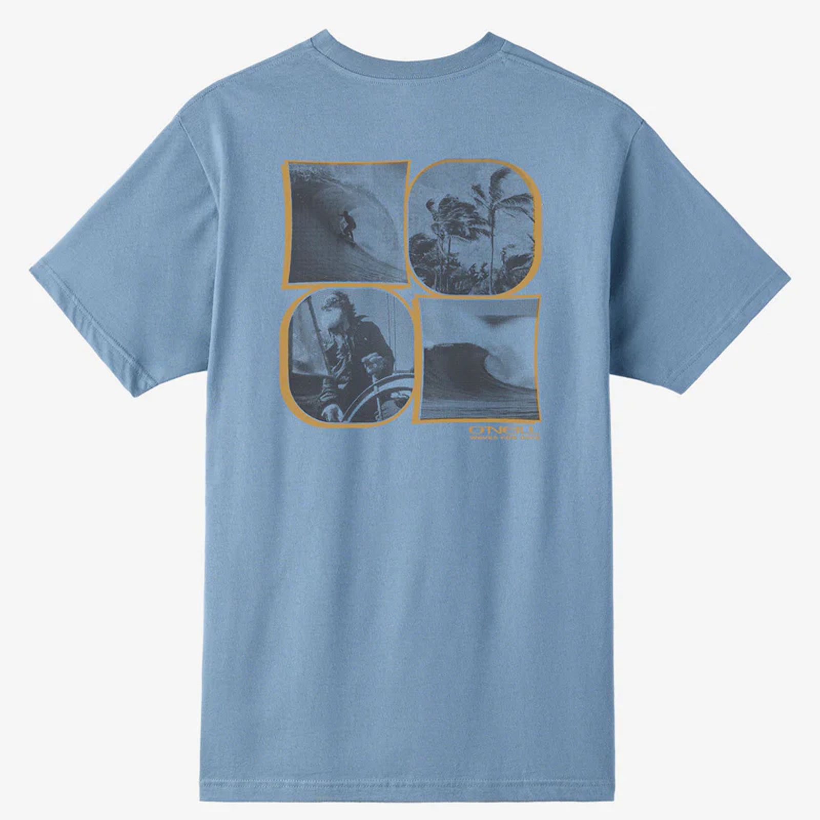 O'Neill The Captain Men's S/S T-Shirt - Blue