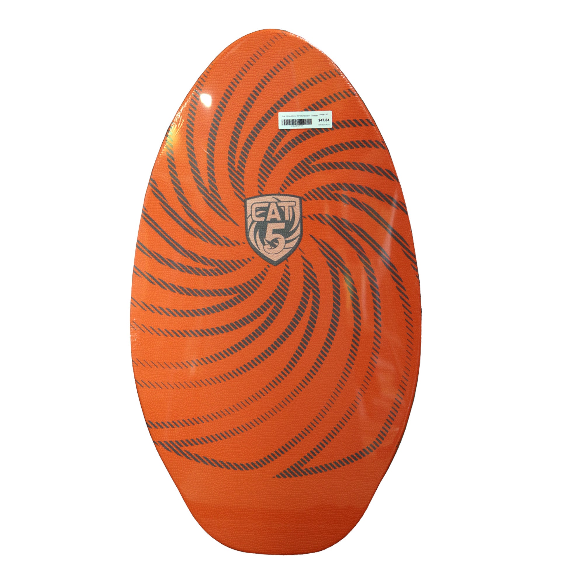 Cat 5 Eva Wood 35" Skimboard - Orange
