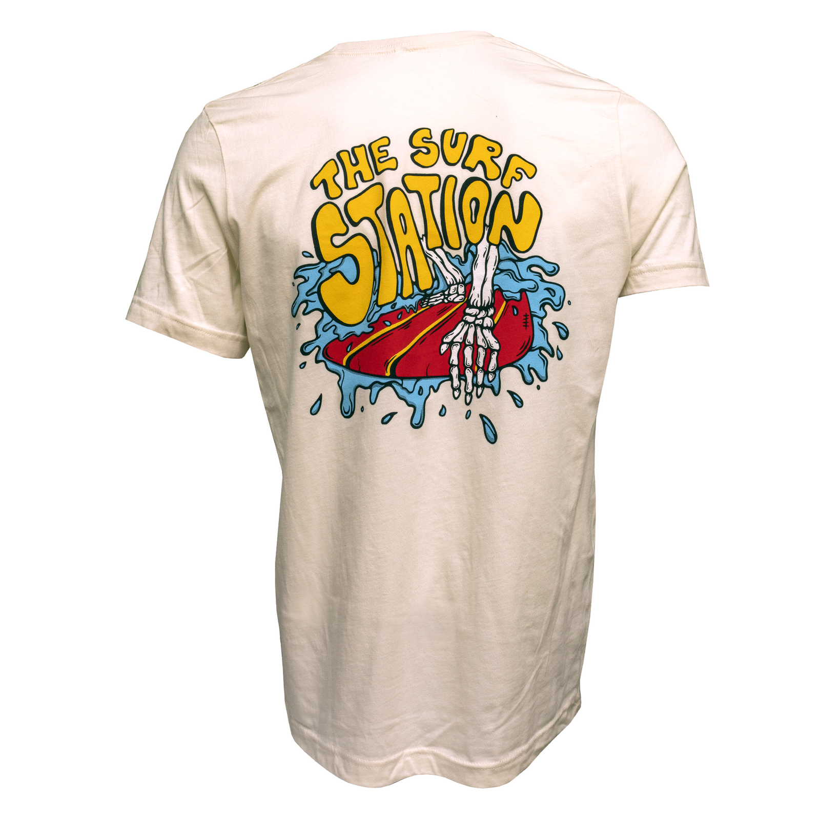 Surf Station x Chase Berenson Cheater 5 Men's S/S T-Shirt - Heather Natural