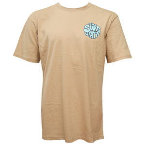 Surf Station x Chase Berenson Cheater 5 Men's S/S T-Shirt - Khaki