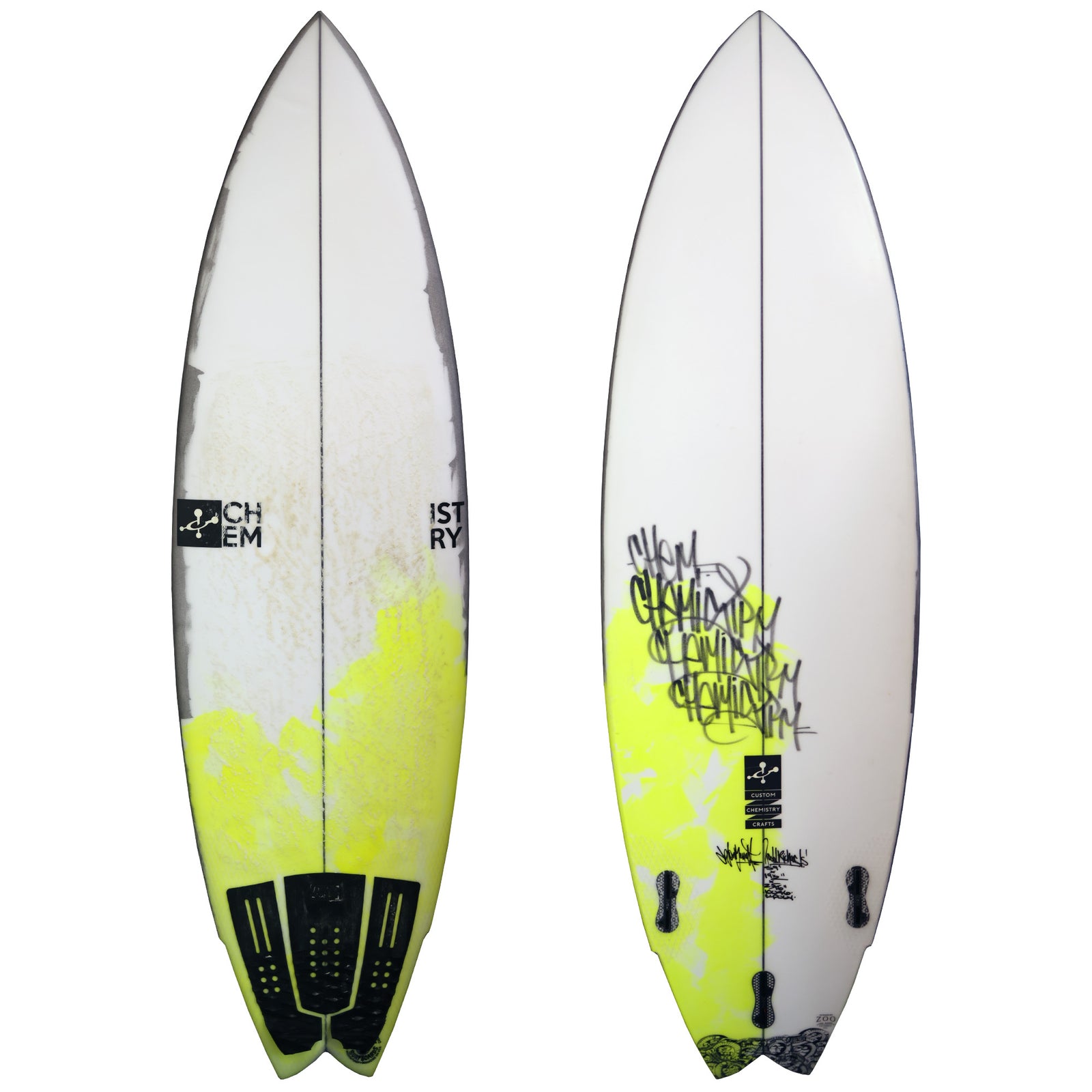 Chemistry 5'9 Consignment Surfboard - FCS II
