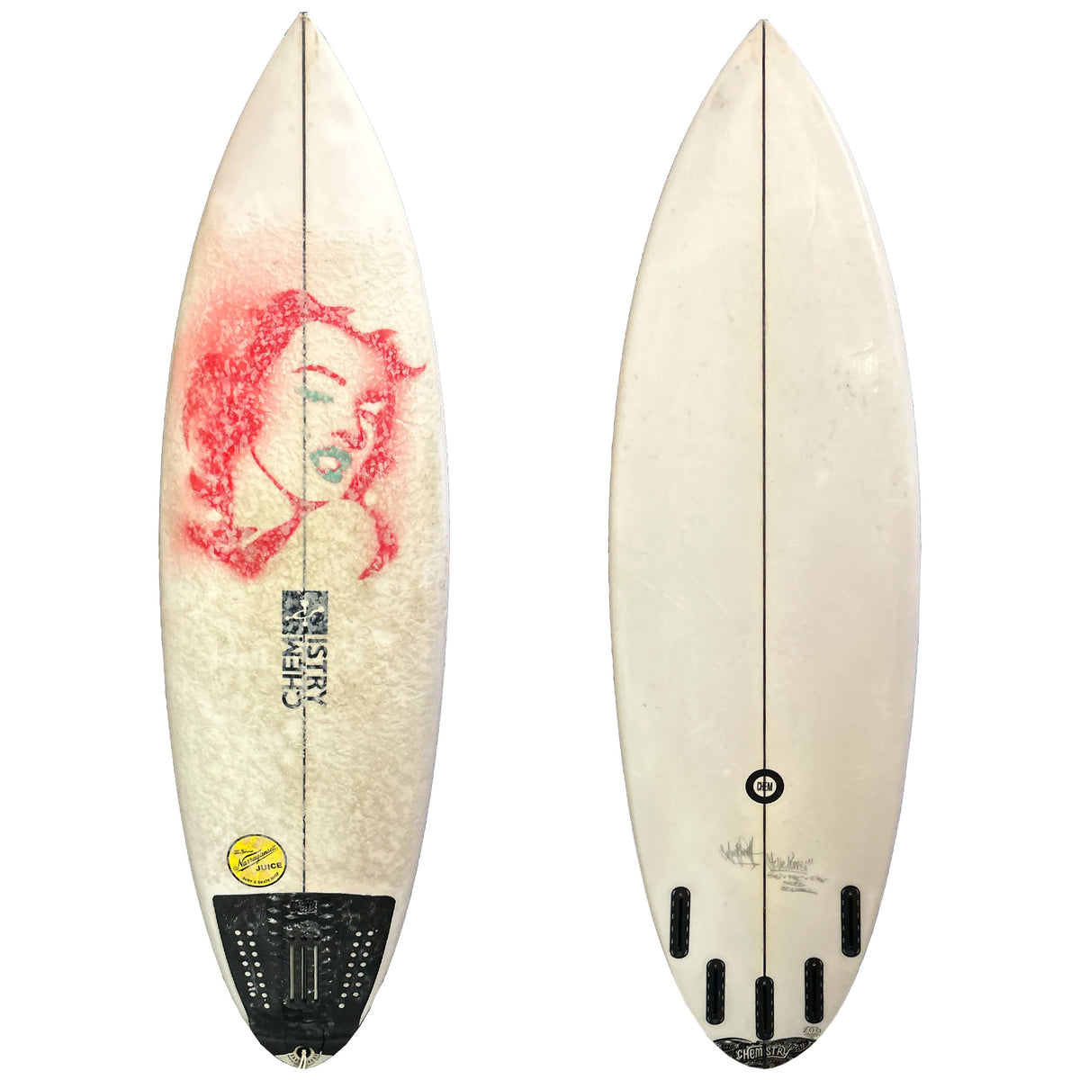 Chemistry 5'10 Consignment Surfboard - Futures