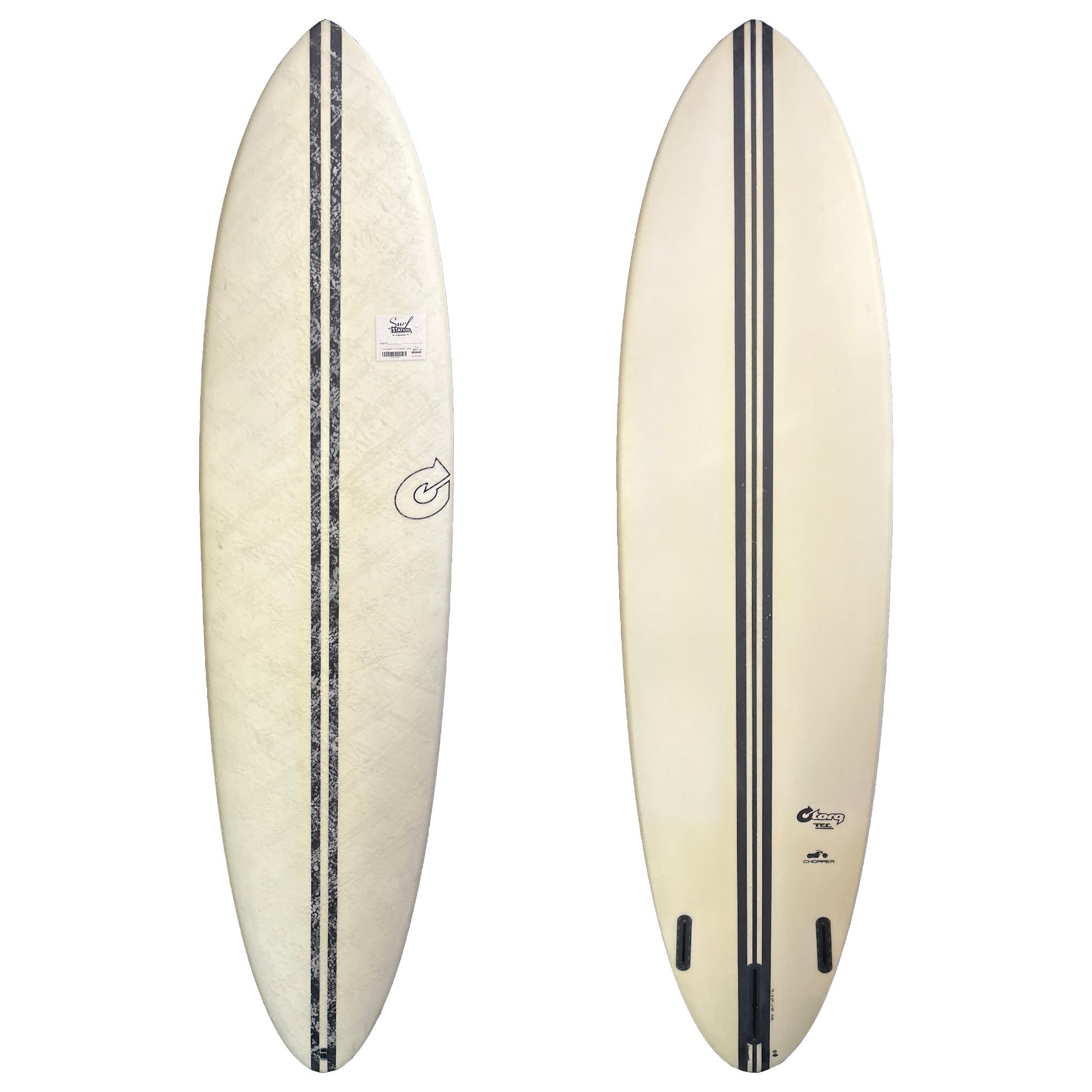 Torq Chopper TEC 7'6 Surfboard - Futures