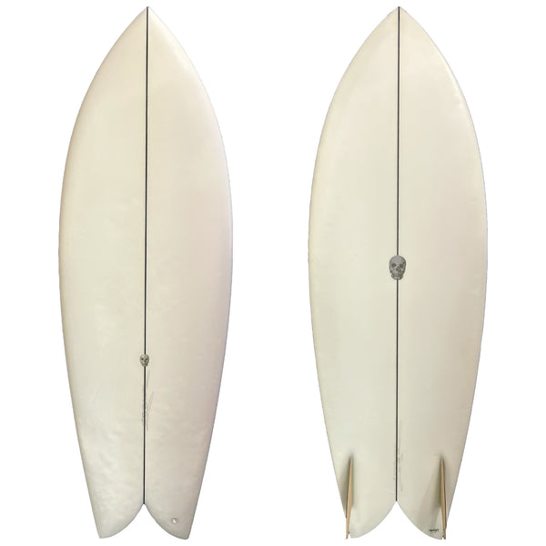 Christenson Fish PU/Poly 5'6 Consignment Surfboard - Glass Ons