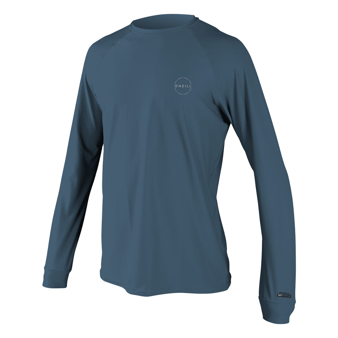 O'Neill 24/7 Men's L/S Sun Shirt - Copen Blue