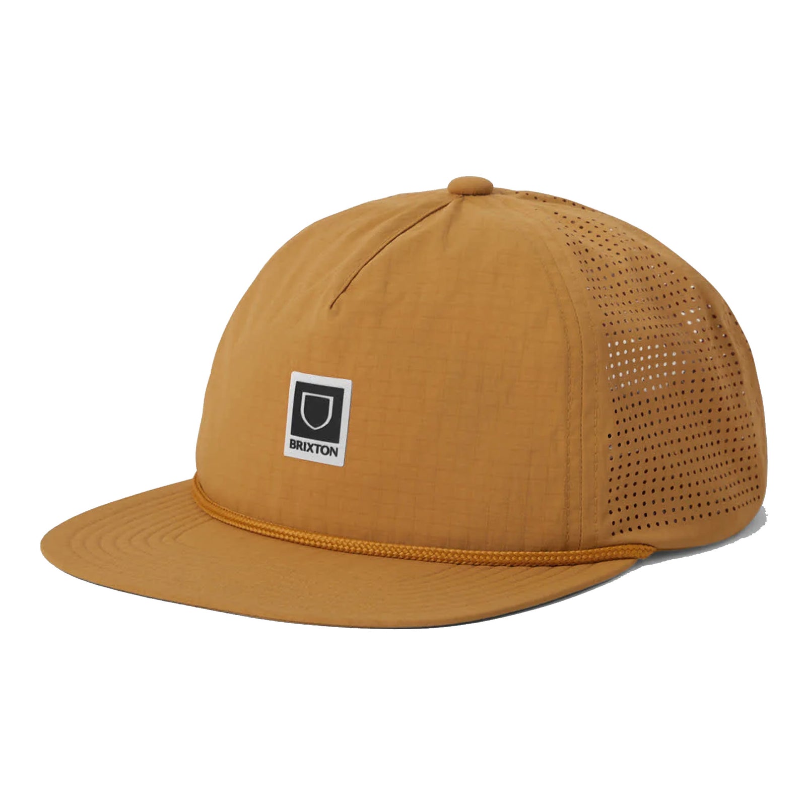 Brixton Journey Performance Snapback Men's Hat - Copper