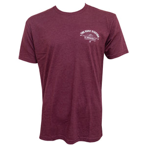 Surf Station Core Since 84 Men's T-Shirt - Maroon