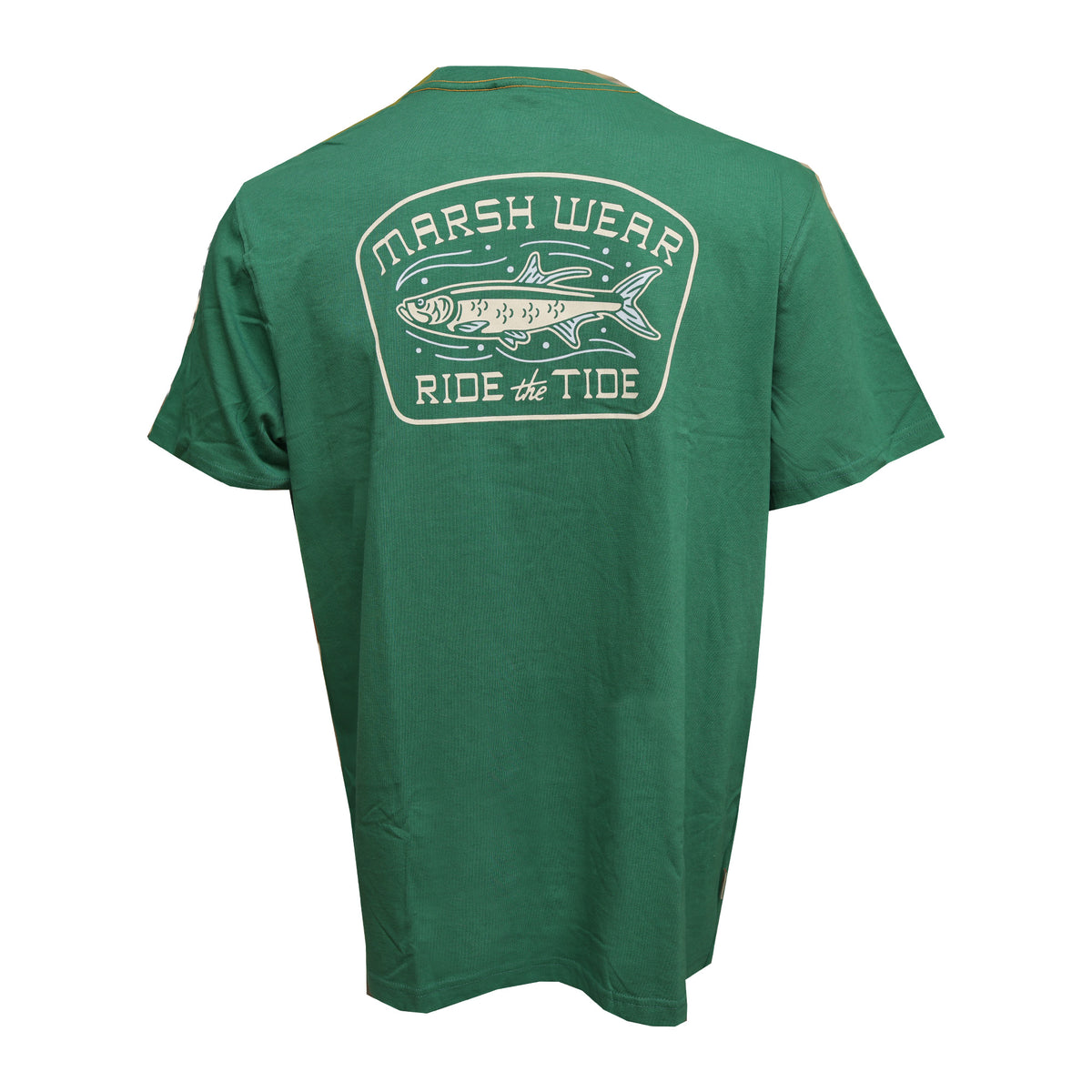 Marsh Wear Currents Men's S/S T-Shirt - Antique Green