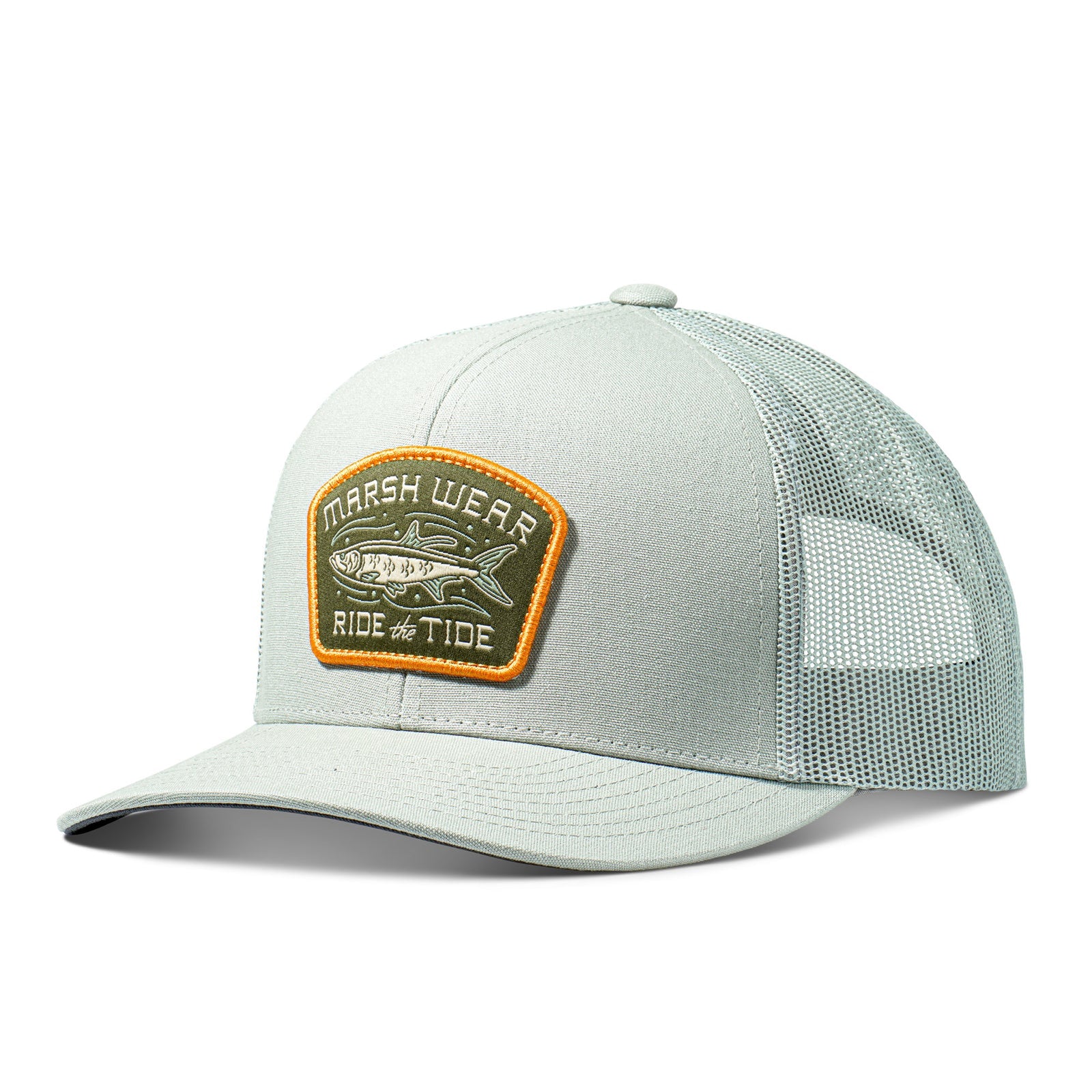 Marsh Wear Currents Men's Trucker Hat - Grey