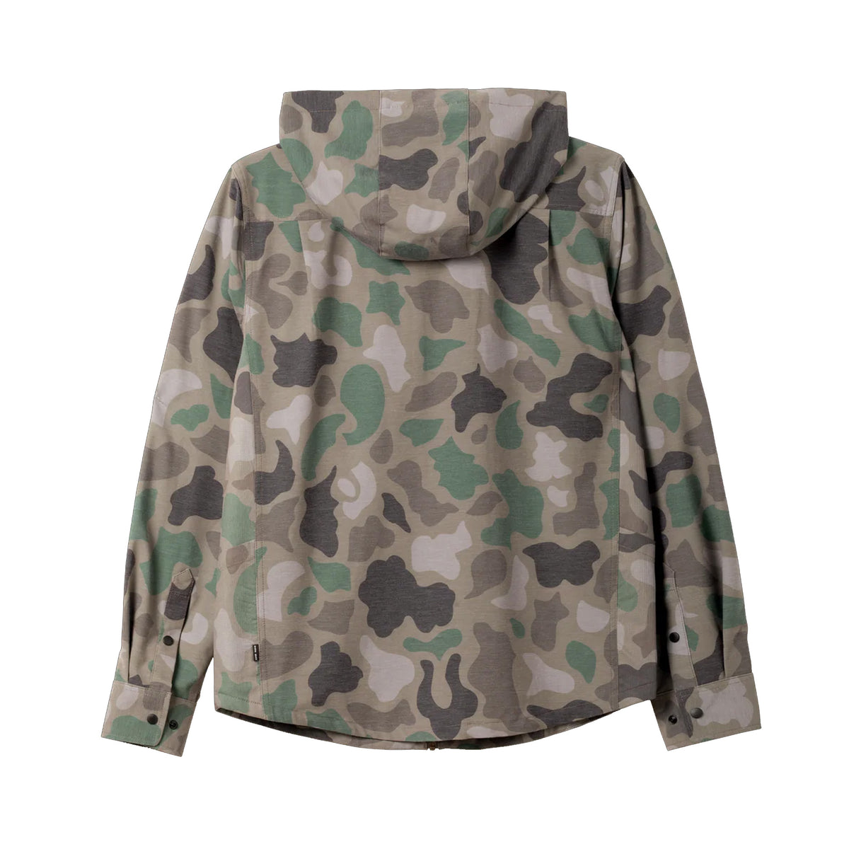Dark Seas Albright UV Hooded Men's L/S Shirt - Duck Camo