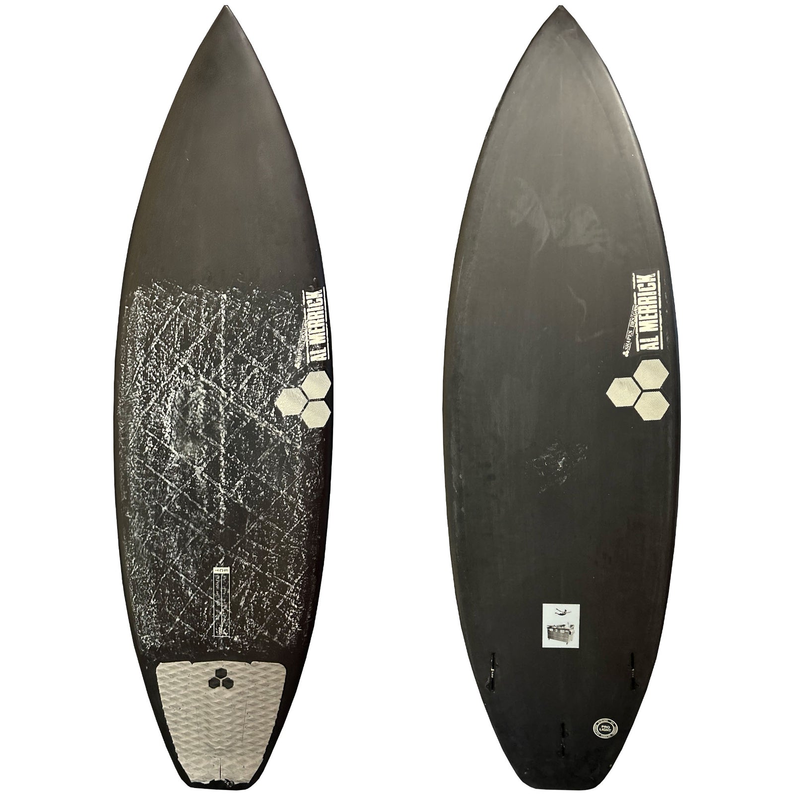 Channel Islands Dumpster Diver 2 5'7 Used Surfboard - FCS II
