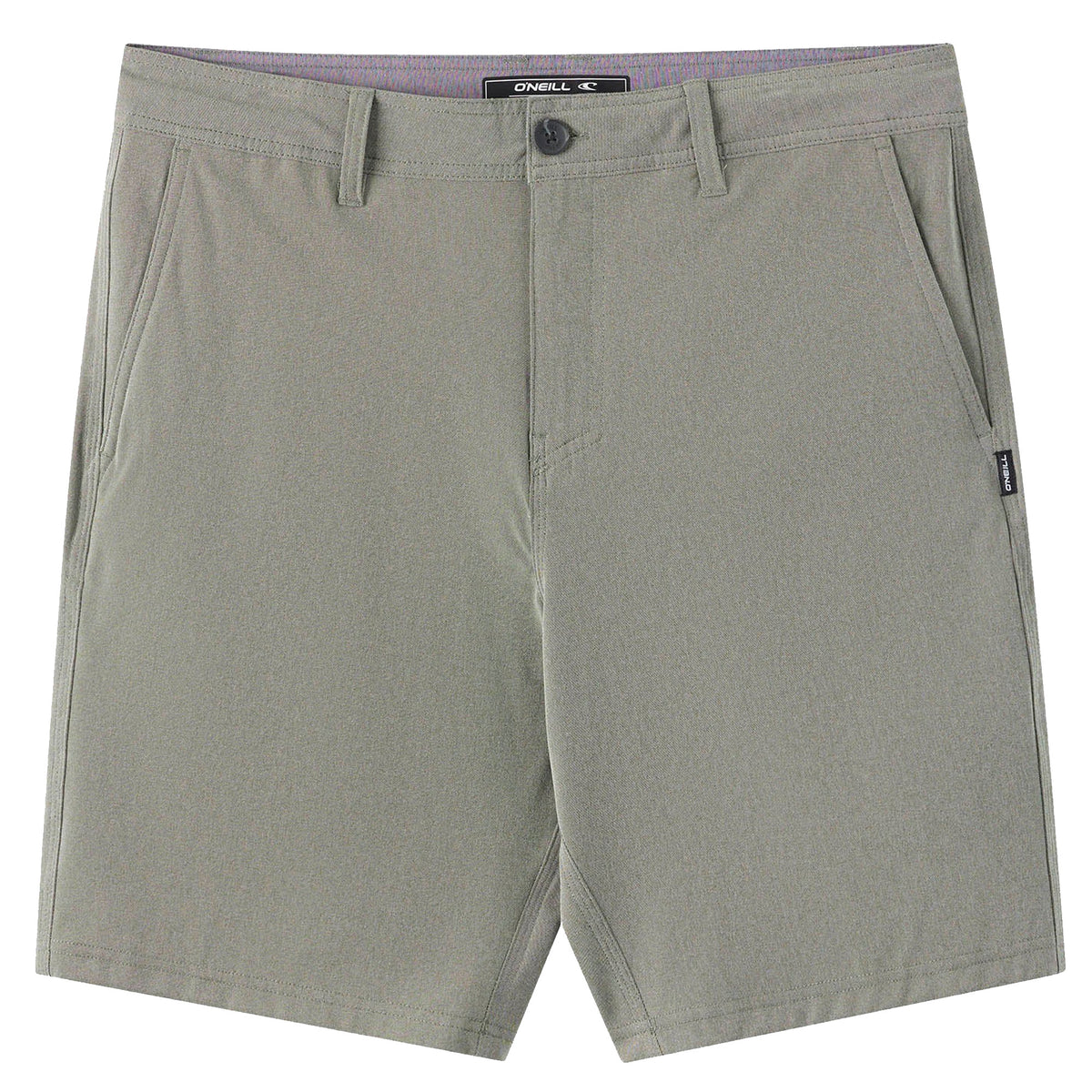 O'Neill Reserve Light Check 19" Hybrid Men's Walkshorts - Dark Olive