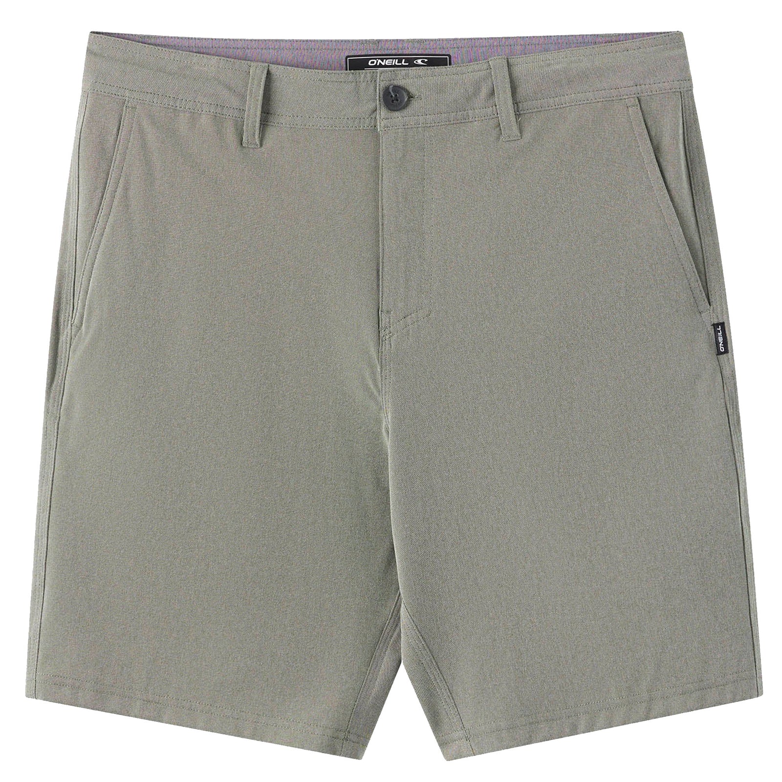 O'Neill Reserve Light Check 19" Hybrid Men's Walkshorts - Dark Olive