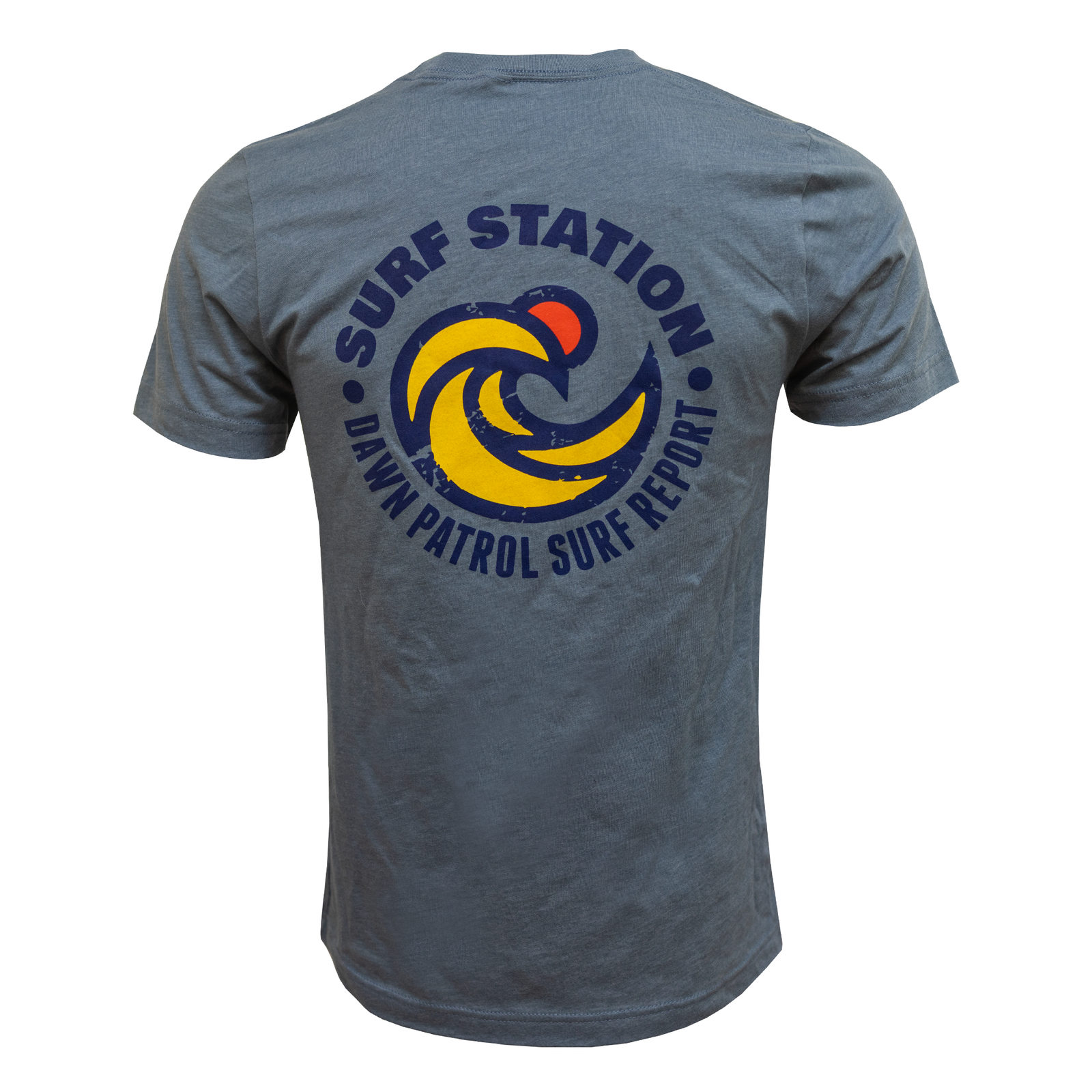 Surf Station Dawn Patrol Men's S/S T-Shirt - Heather Slate