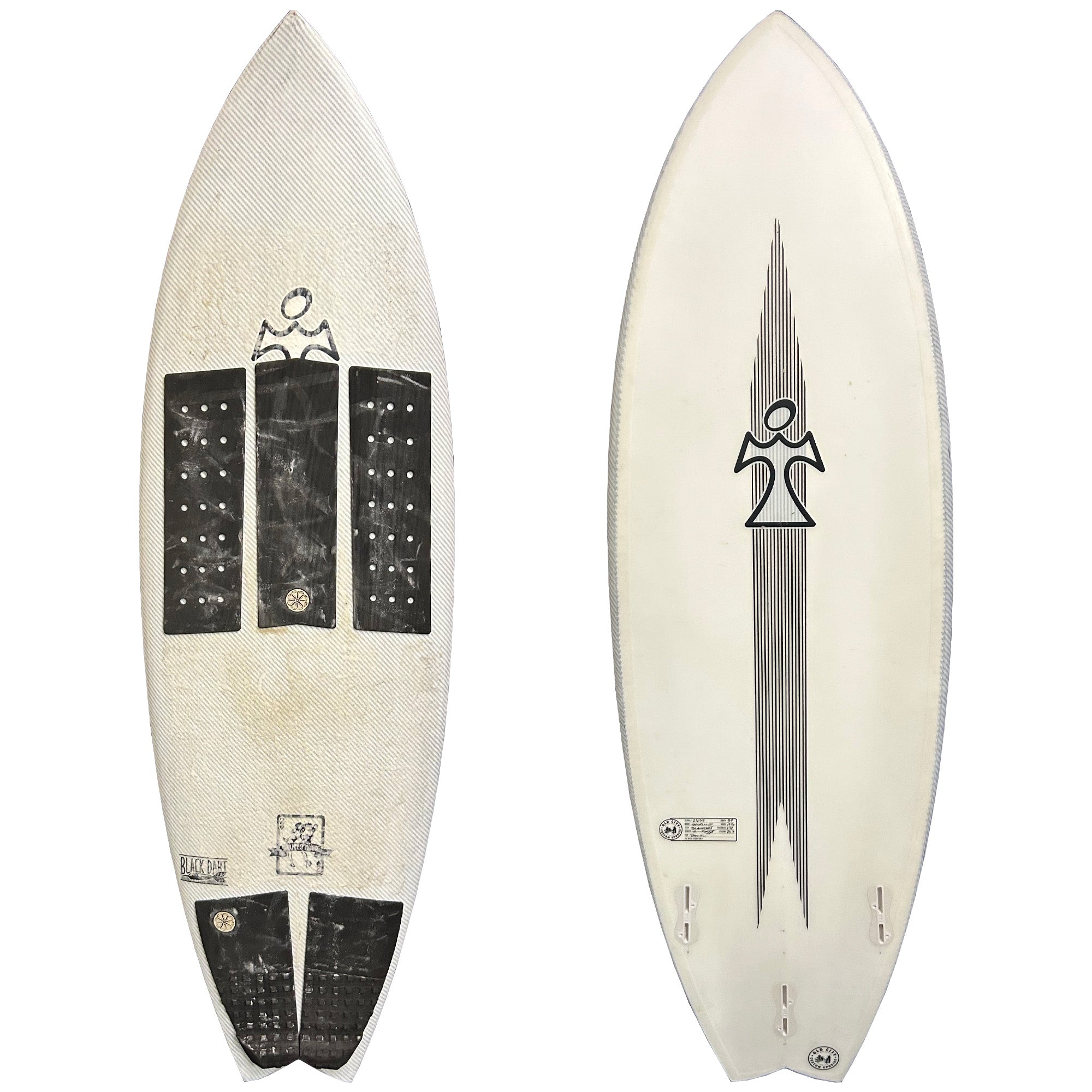 Inspired Deuces Wild 5'4 Used Surfboard