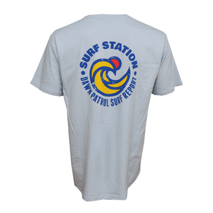 Surf Station Dawn Patrol Men's S/S T-Shirt - Dusty Blue