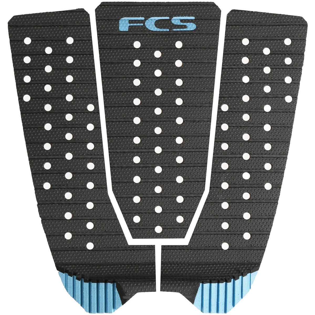 FCS Kolohe Andino Tread-Lite Traction Pad - Black/Tranquil Blue