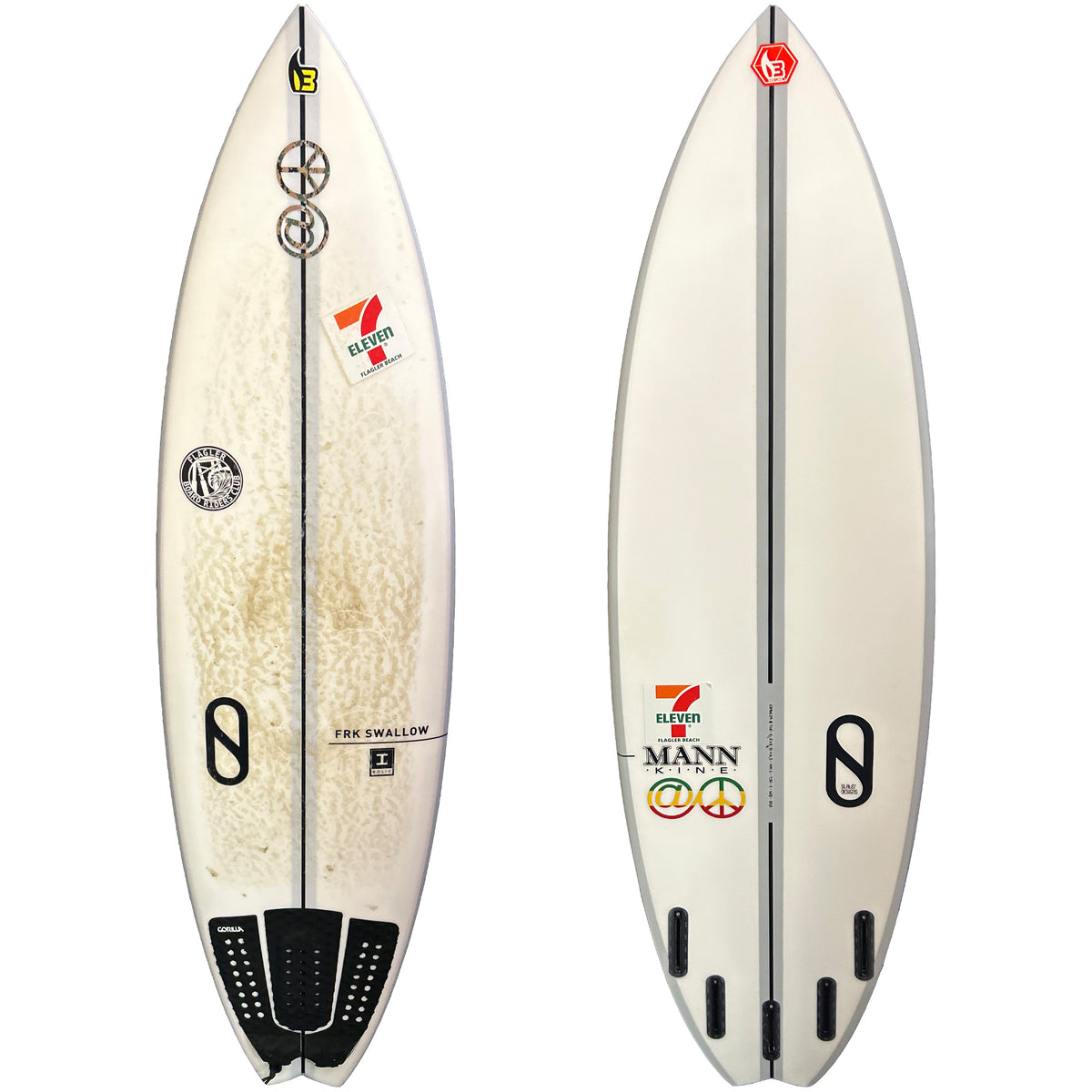 Firewire FRK Swallow 5'9 Ibolic Used Surfboard - Futures