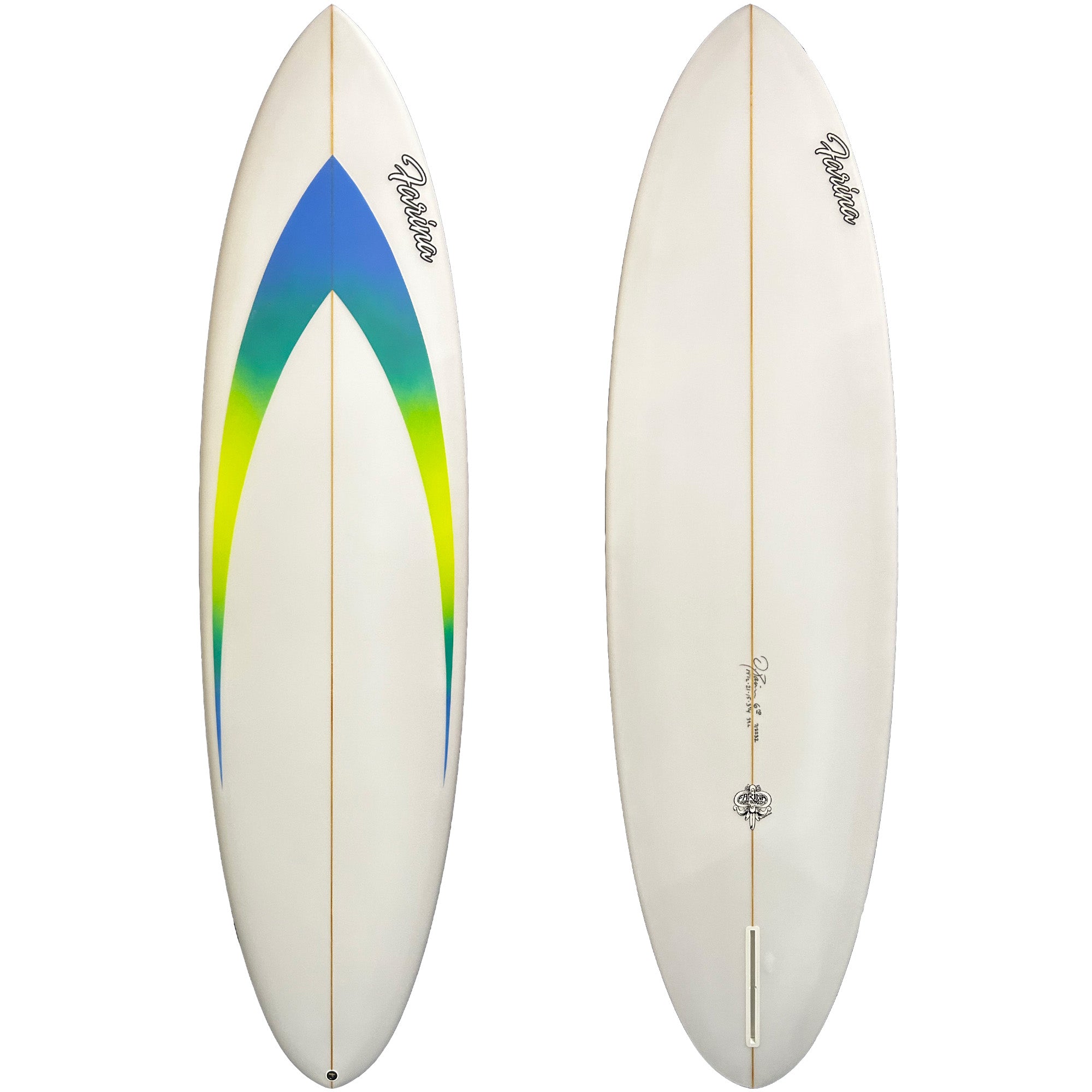 Farina Handcrafted Single Fin Retro Surfboard