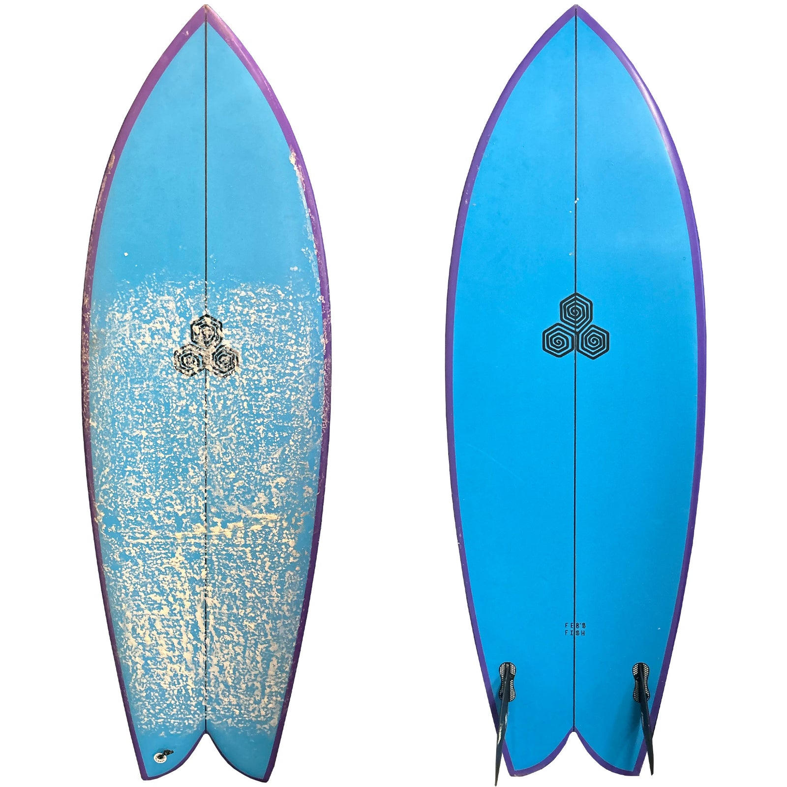 Channel Islands Feb's Fish 5'5 Consignment Surfboard - FCS II