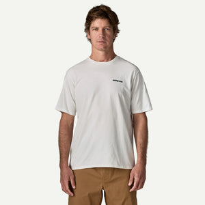 Patagonia P-6 Logo Responsibili-Tee Men's S/S T-Shirt - Fiber White
