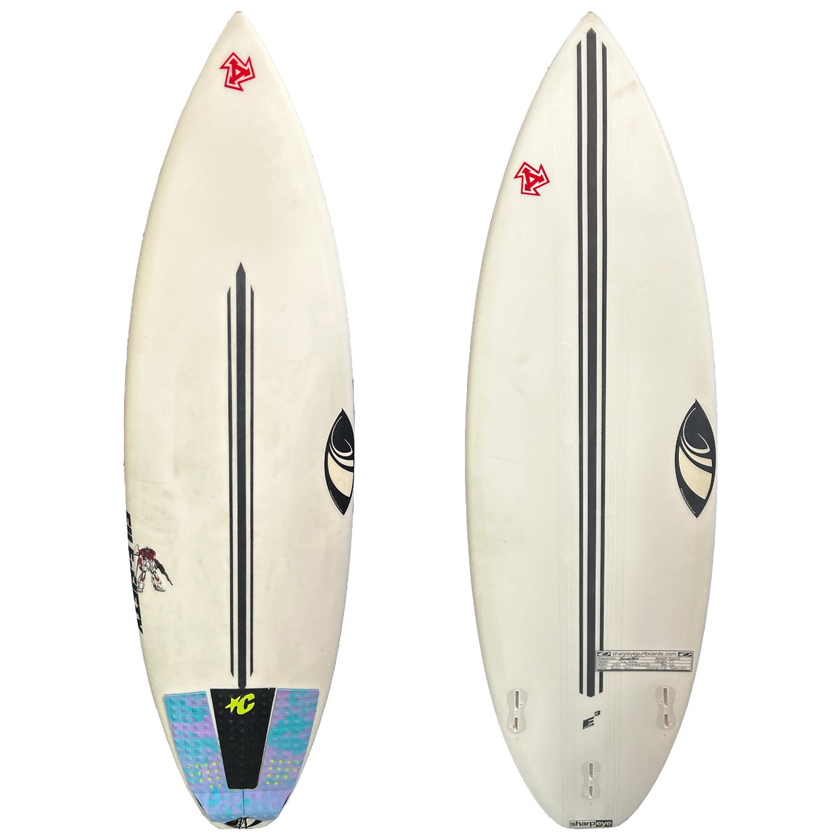 Sharp Eye File Fifty 5'1 Consignment Surfboard - FCS II