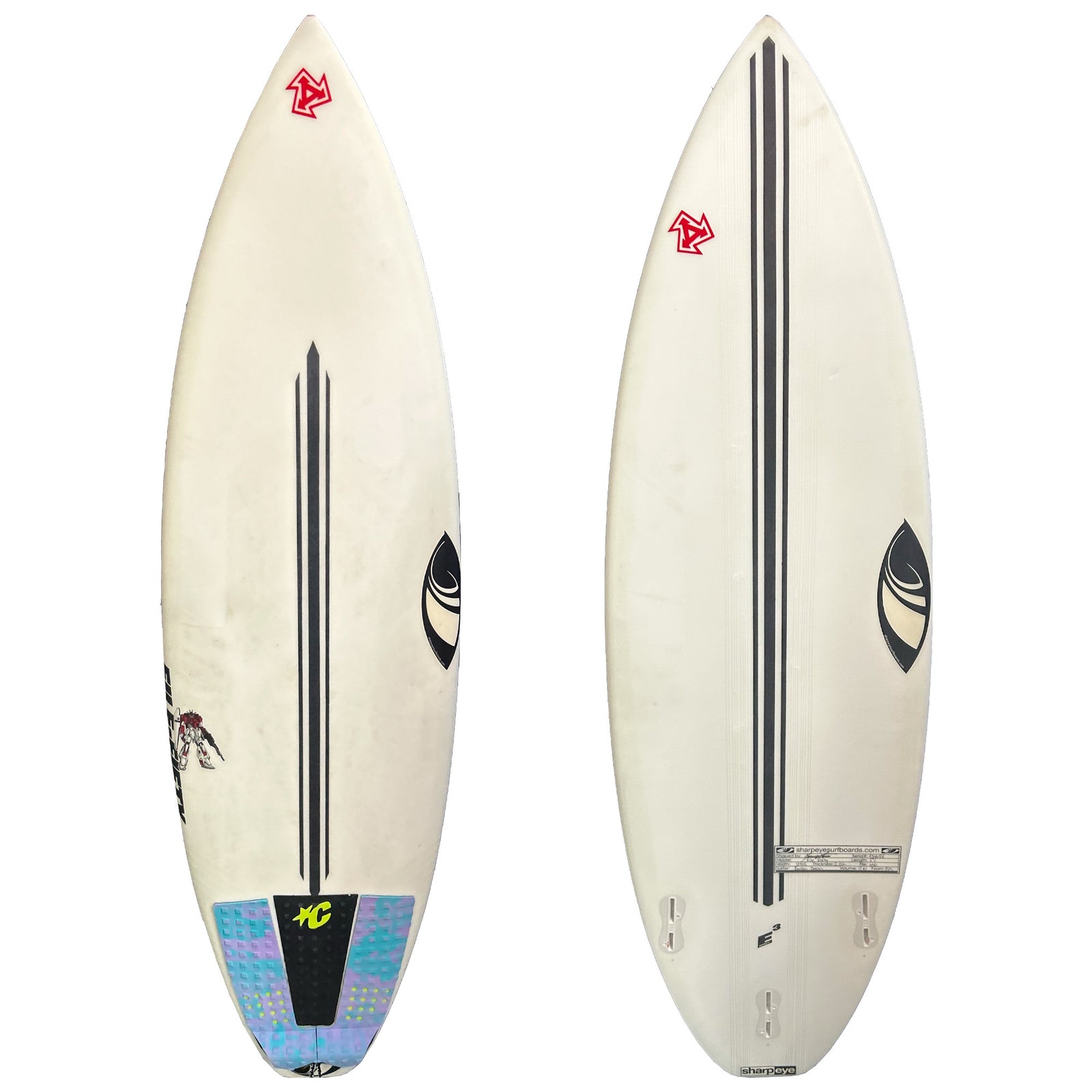 Sharp Eye File Fifty 5'1 Consignment Surfboard - FCS II