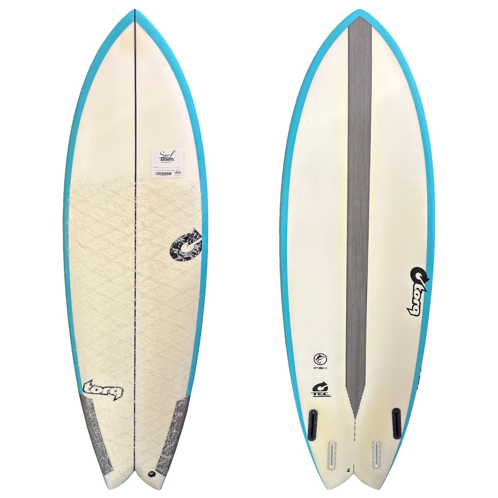 Torq Fish TEC 5'10 Surfboard - Futures