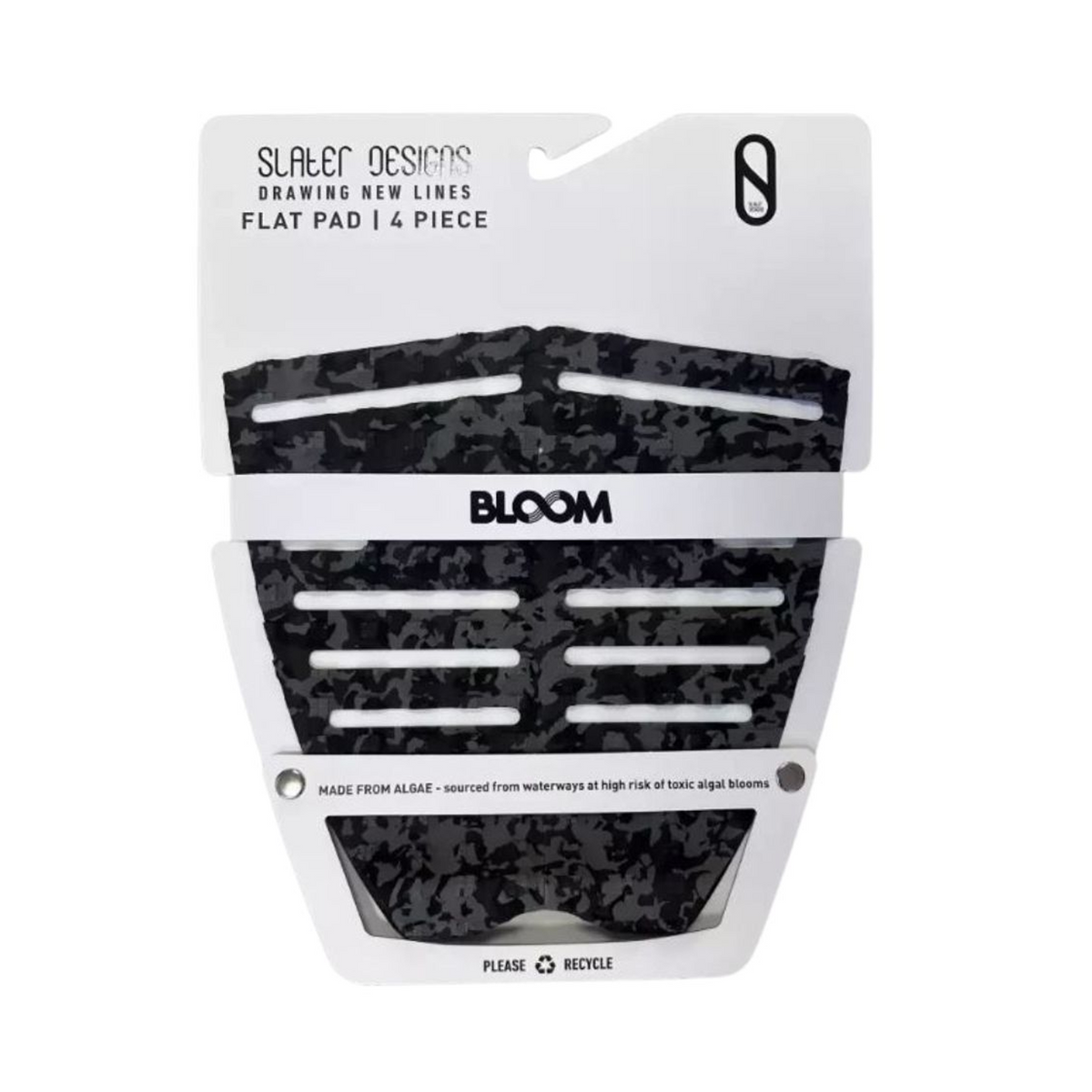 Firewire Slater Designs 4 Piece Flat Traction Pad - Camo