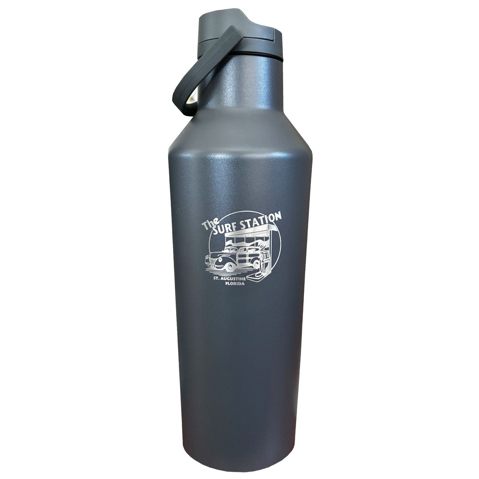 Corkcicle Surf Station Sport Canteen - 32oz/Flint/Woody