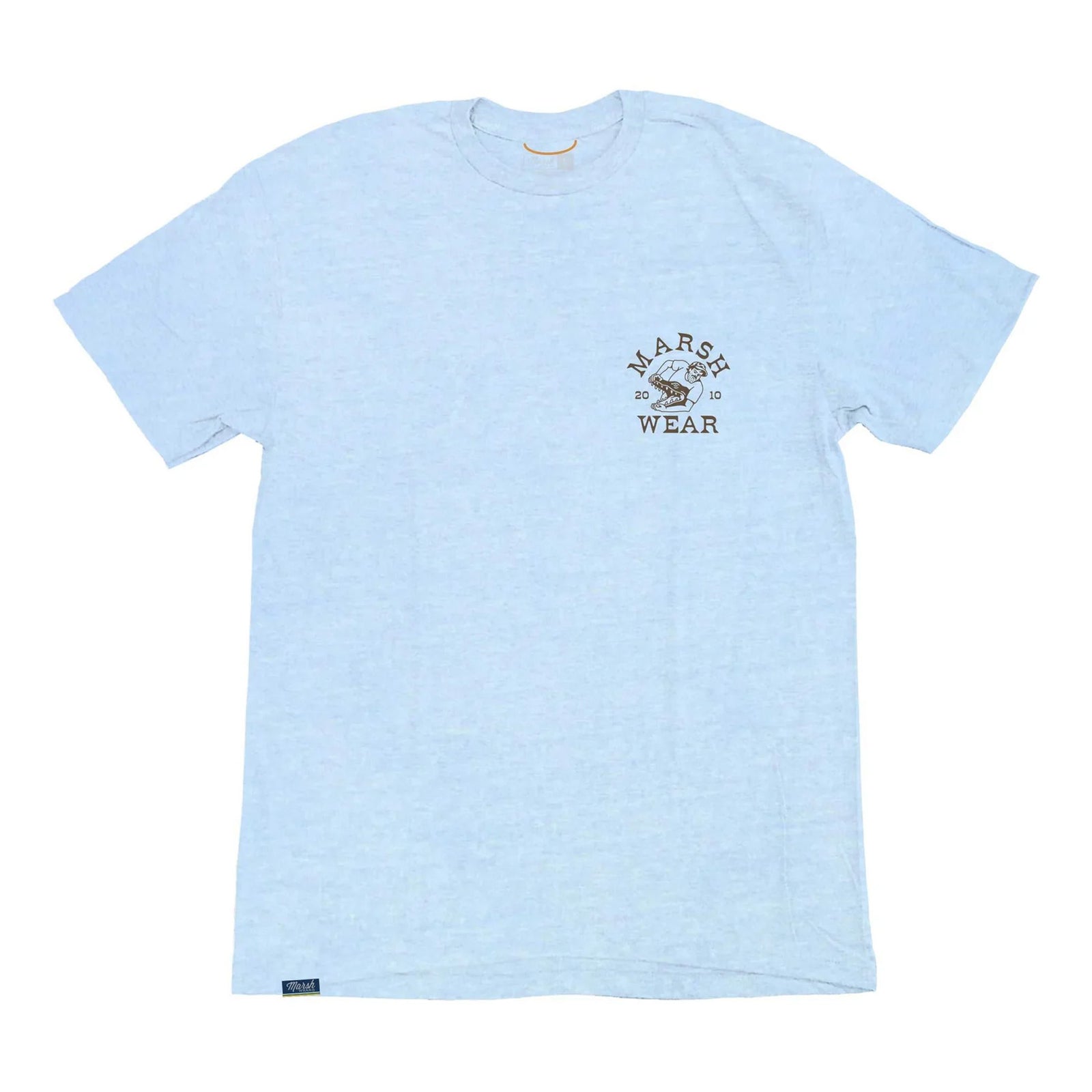 Marsh Wear Flirtin With Disaster Men's S/S T-Shirt - Hazy Blue