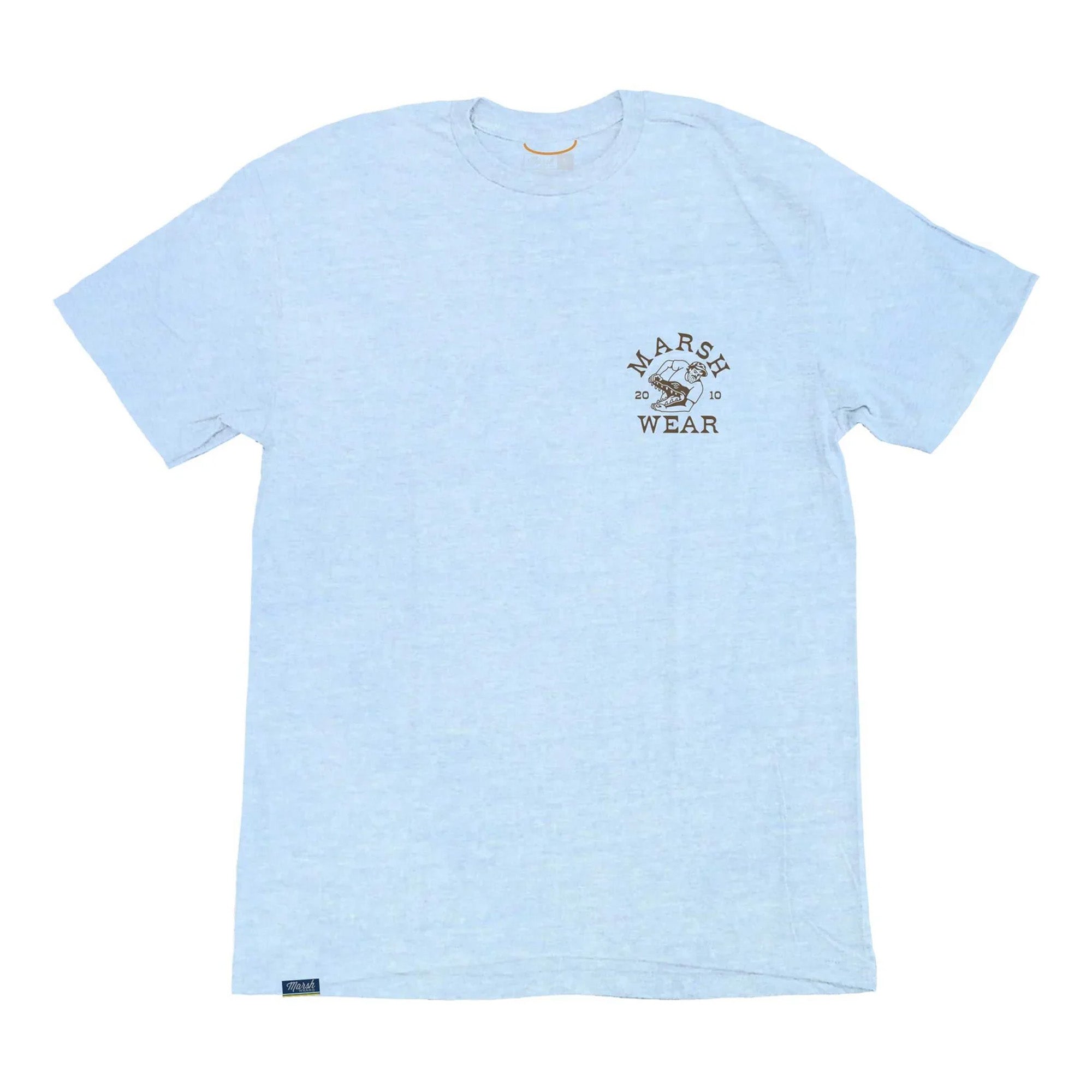 Marsh Wear Flirtin With Disaster Men's S/S T-Shirt - Hazy Blue
