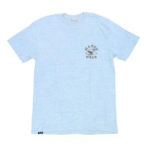 Marsh Wear Flirtin With Disaster Men's S/S T-Shirt - Hazy Blue