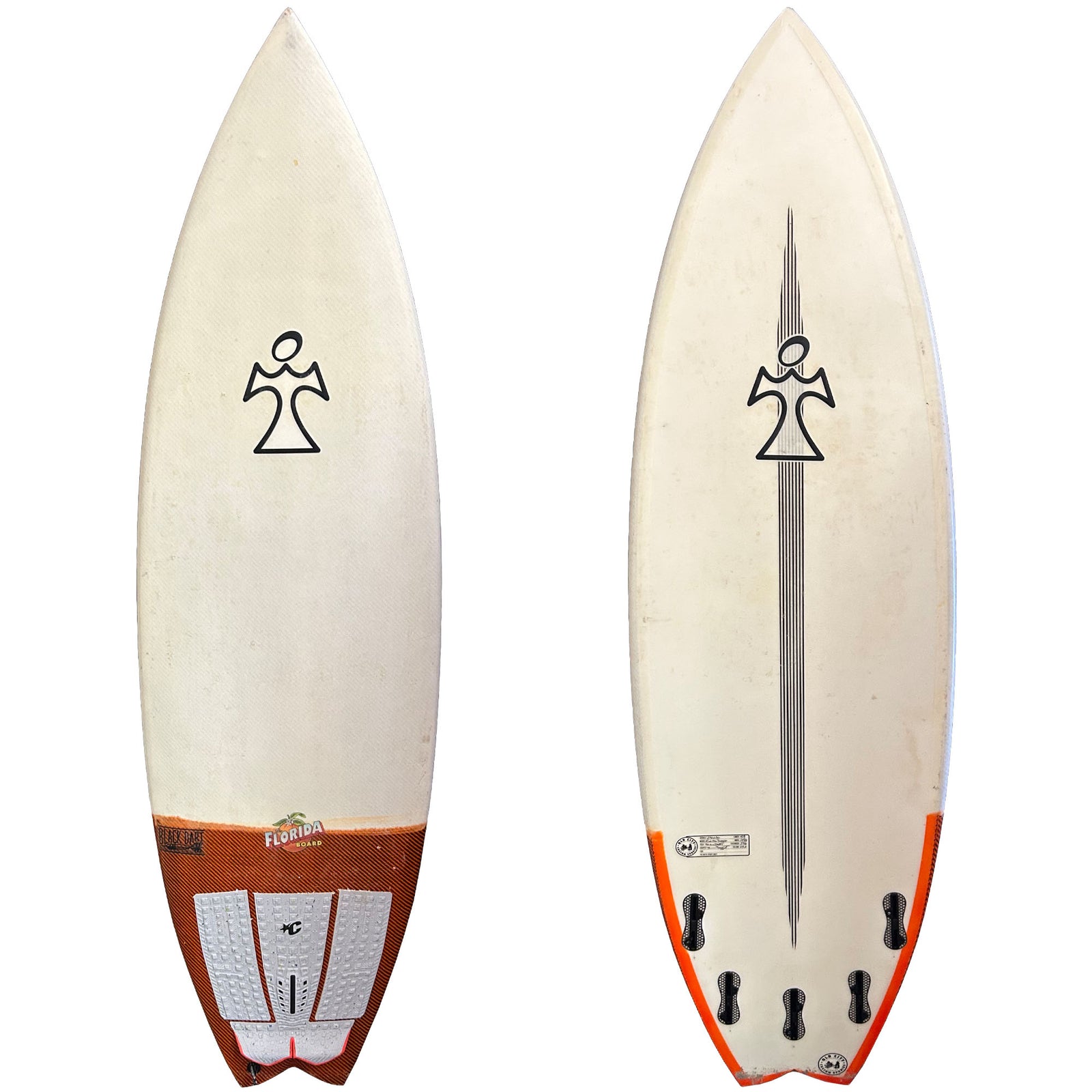 Inspired Florida Board 5'8 Consignment Surfboard - FCS II