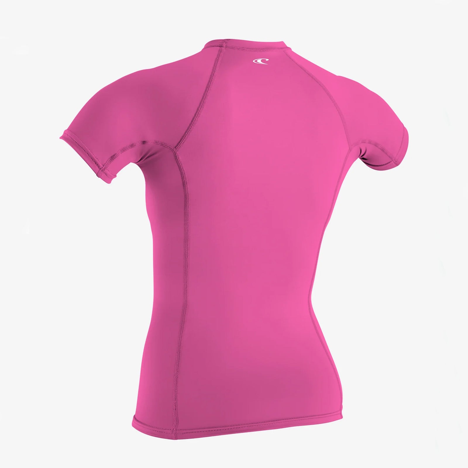 O'Neill Basic Skins 2 Women's S/S Rashguard - Fox Pink