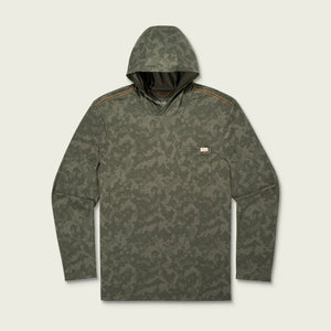 Marsh Wear Buxton Hagood Performance Men's L/S Hoodie - Fossil Foxhole Camo