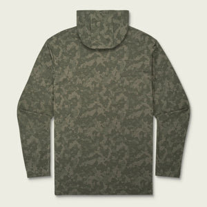 Marsh Wear Buxton Hagood Performance Men's L/S Hoodie - Fossil Foxhole Camo