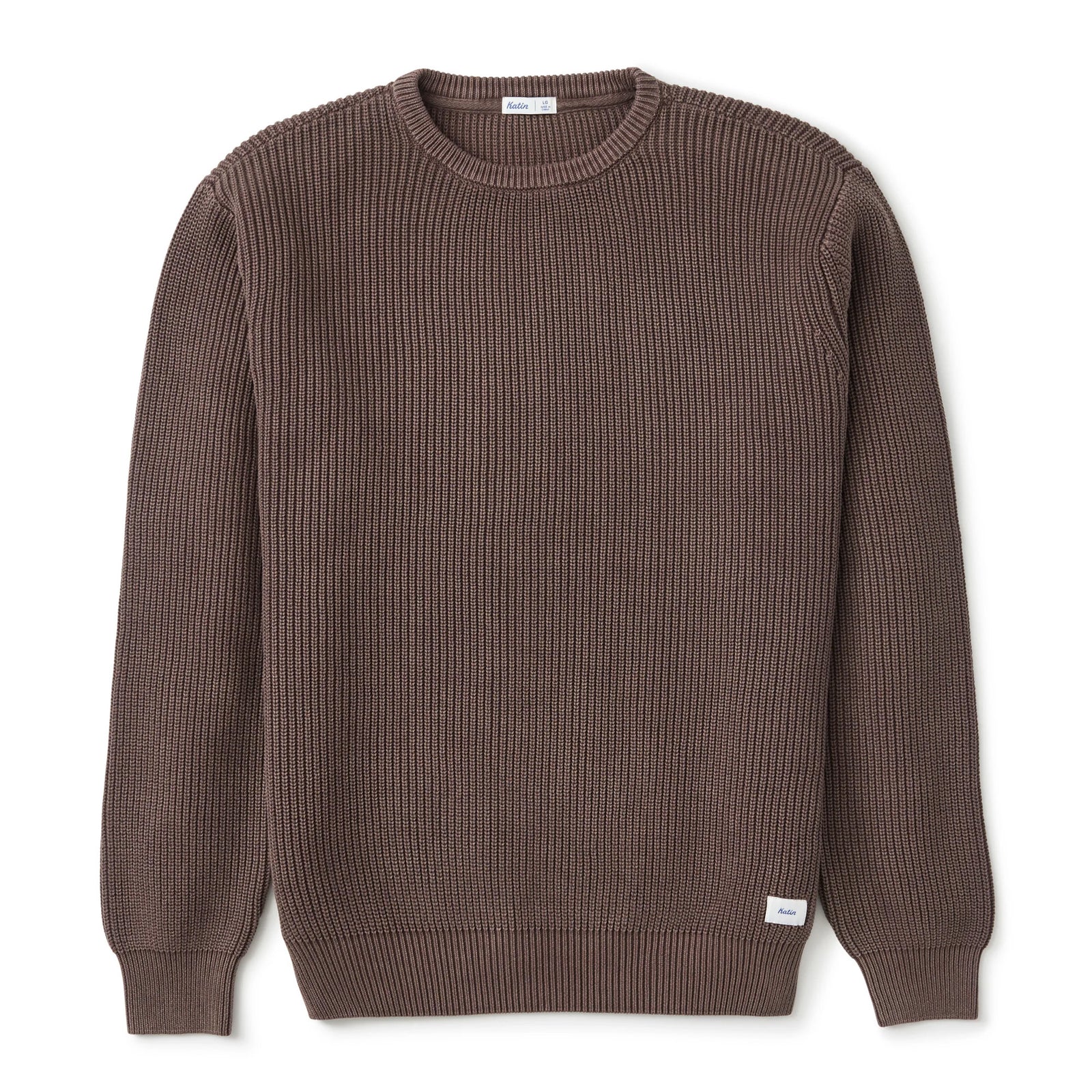 Katin Swell Men's L/S Sweater - French Roast