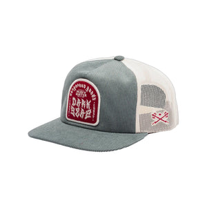 Dark Seas Metal Men's Hat - Green/White