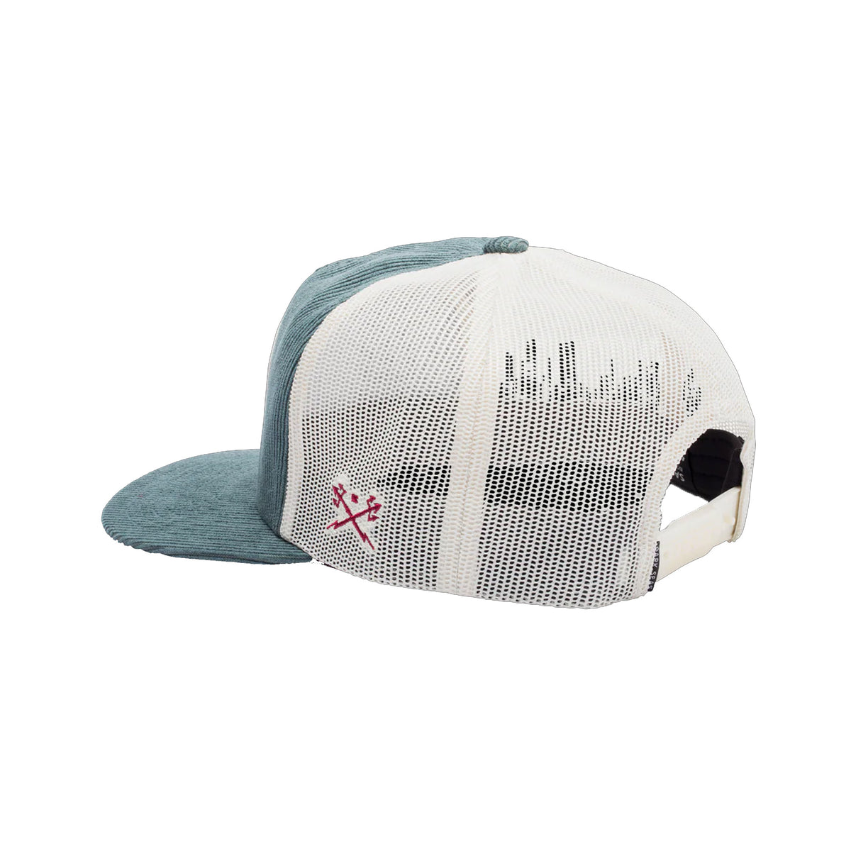 Dark Seas Metal Men's Hat - Green/White