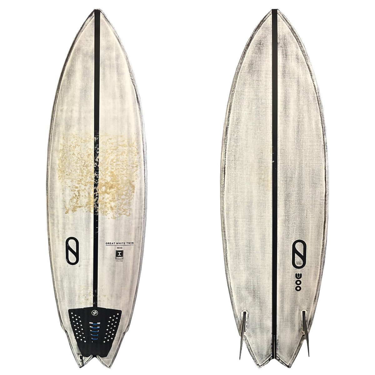 Firewire Great White Twin 6'2 Consignment Surfboard - Futures
