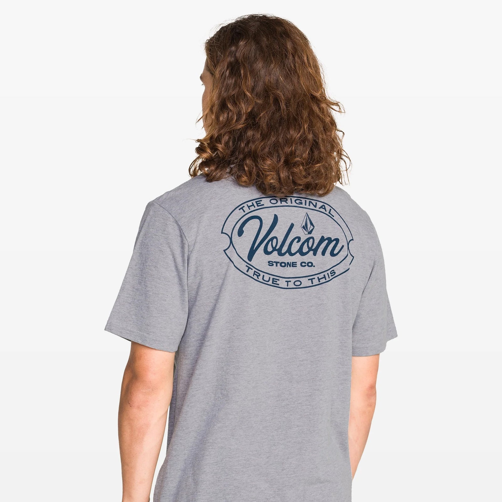 Volcom Garaged Men's S/S T-Shirt - Heather Grey