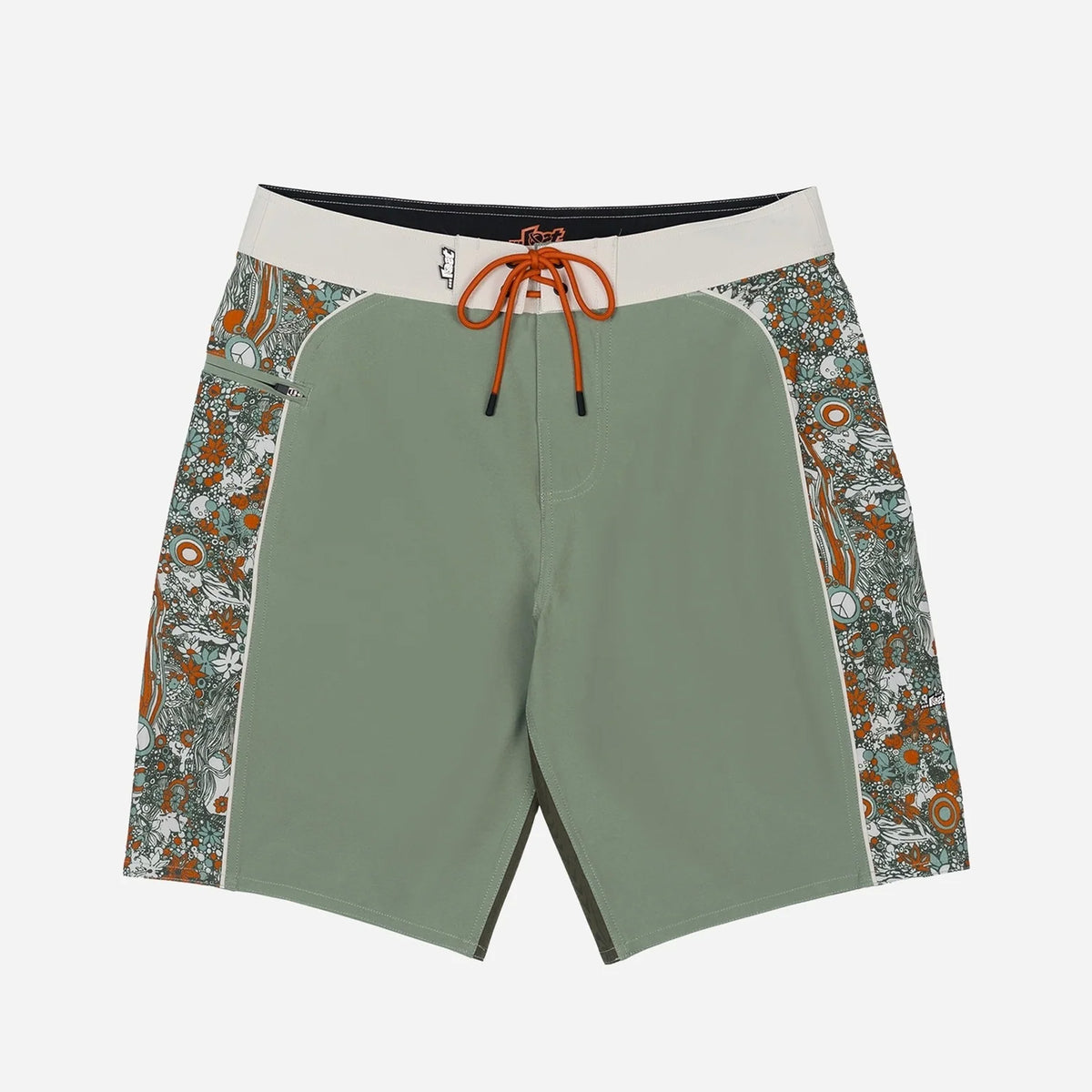 Lost Garden Of Delight Men's Boardshorts - Olive