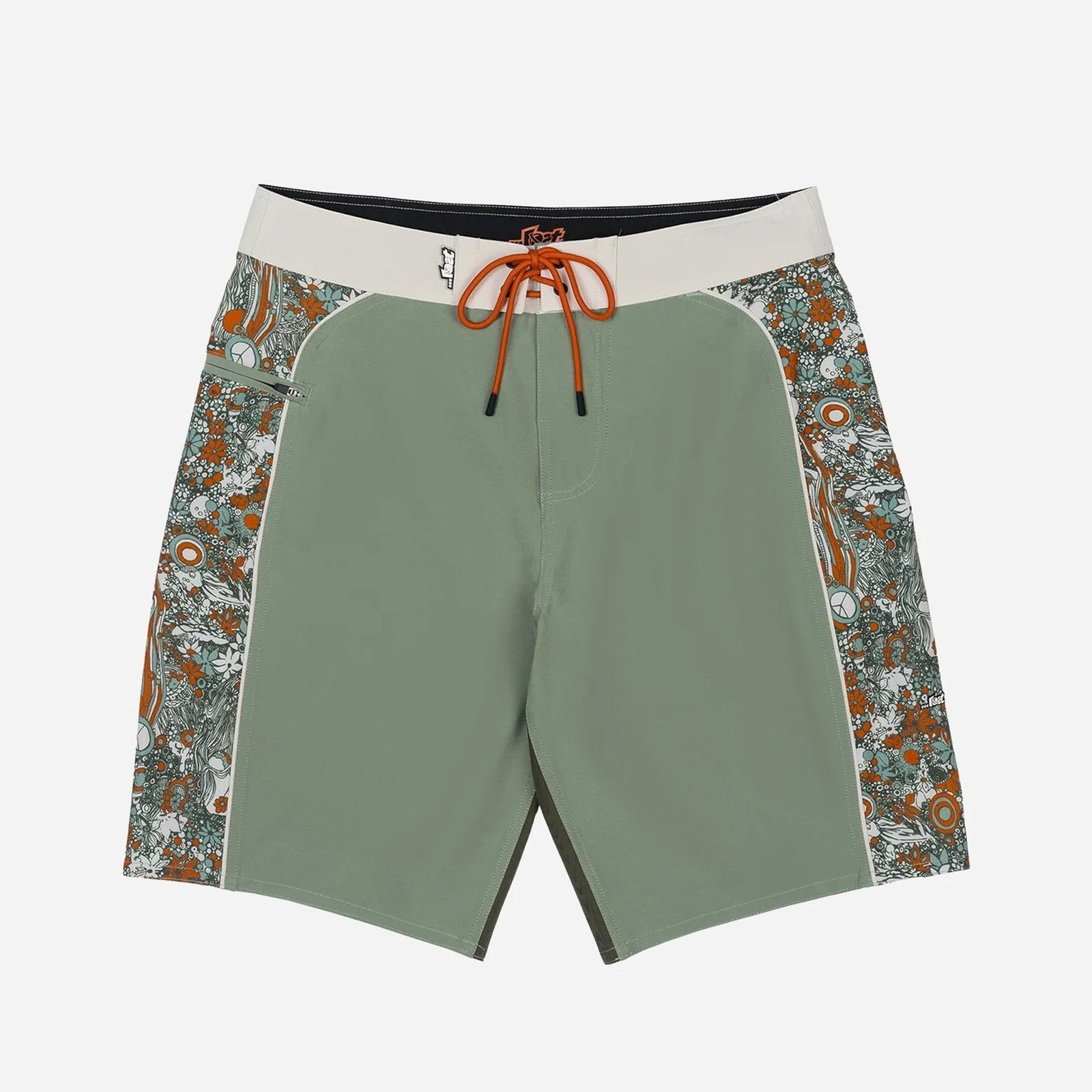 Lost Garden Of Delight Men's Boardshorts - Olive