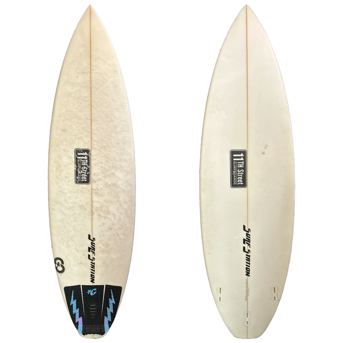 11th Street Surfboards Go2 5'11 Consignment Surfboard - FCS II