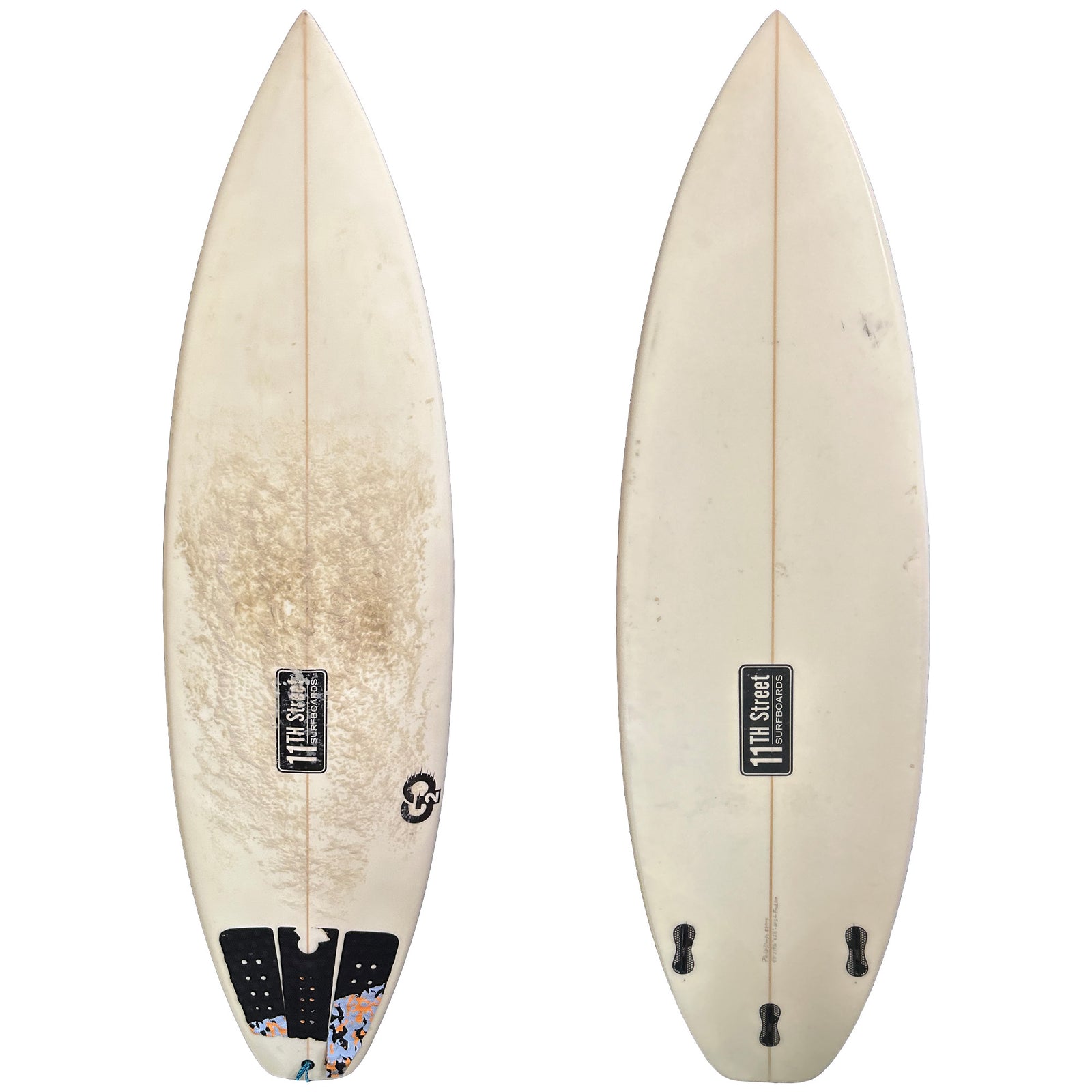 11th Street Surfboards Go2 5'11 Consignment Surfboard - FCS II