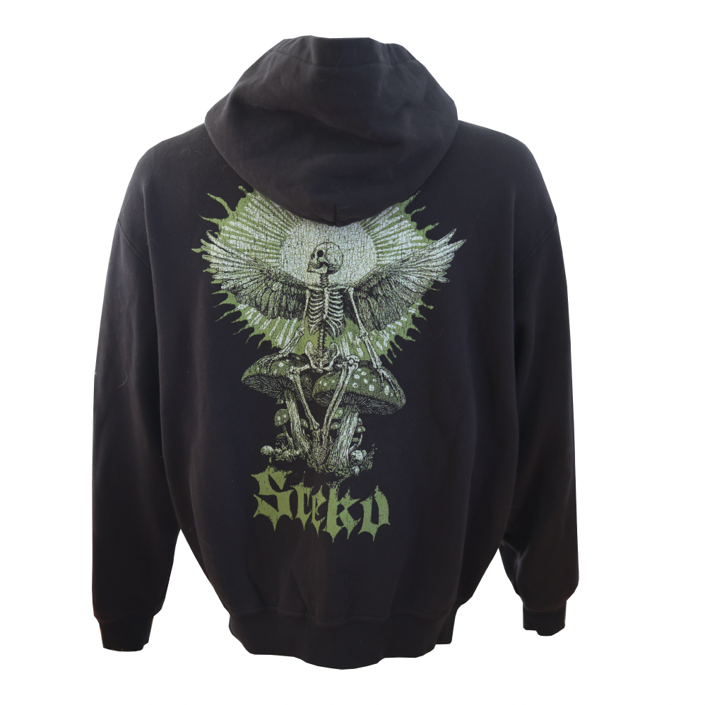 Steko Grateful Men's L/S Hoodie - Black